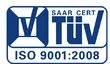 Certificación TÜV SAAR CERT ISO 9001:2008